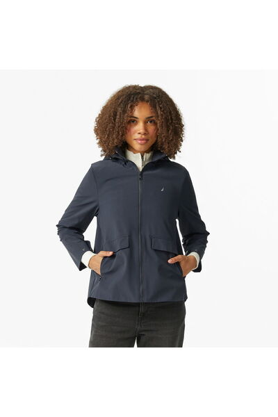 Nautica Kadın Lacivert Regular Fit Mont