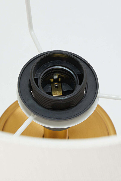 REDTAG White Metal Table Lamp