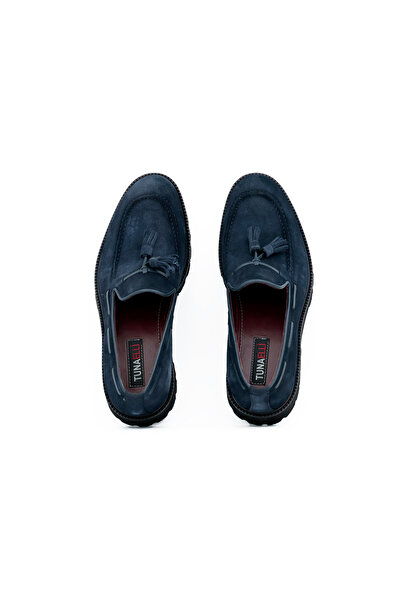 Tuna Genuine Leather Eva Sole Loafer Model Men's Shoes - 1641
