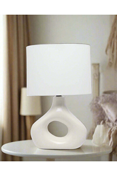 REDTAG Beige Tara Ceramic Table Lamp