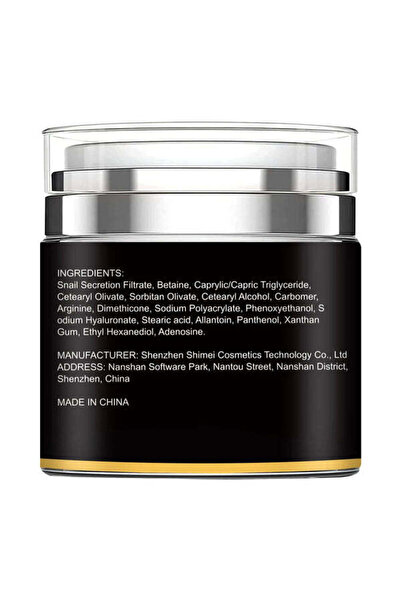 MABOX face cream with Snail Mucin, Arginine, Hyaluronic Acid, Allantoin, 55 ml