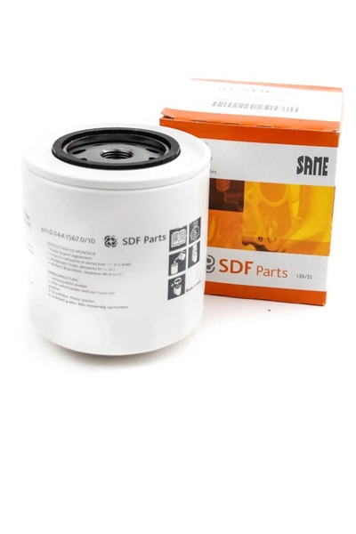 SDF Parts Same/Deutz Fahr Motor Yağ Filtresi Kısa Tip 0.044.1567.0/10