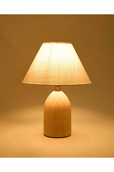 REDTAG Beige Wabi-Sebi Ceramic Table Lamp