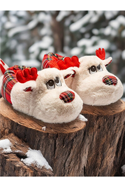 Twigy White Women's House Slippers Panduf New Trend