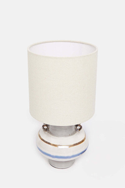 REDTAG Beige Table Lamp With Ceramic Base
