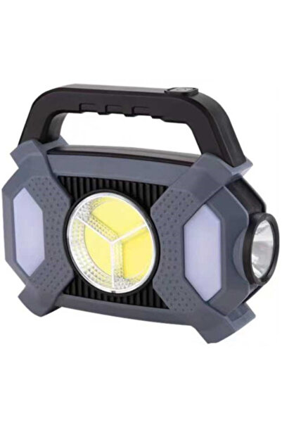 OEM Lanterna LED reincarcabila cu panou solar maner si LED COB CERC