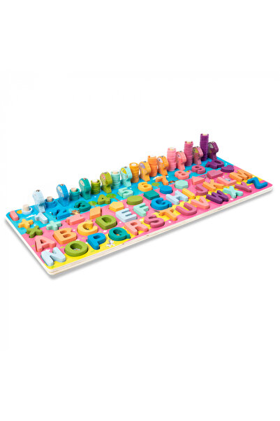 Nurio 5-in-1 Logarithmic Wooden Counting Game -