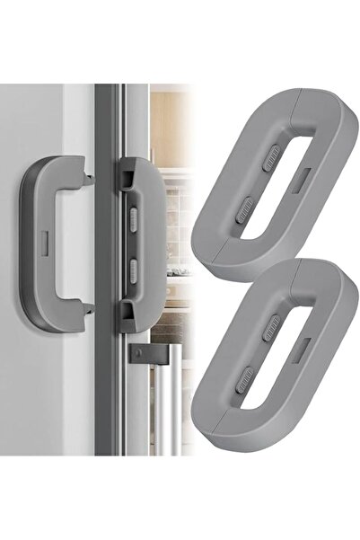 BEANPRECOY قفل أمان للثلاجة للأطفال - حماية باب الفريزر، لا يتطلب أدوات أو حف...