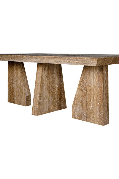 KEIN Limited Edition Özel Tasarım Noche Traverten Masa