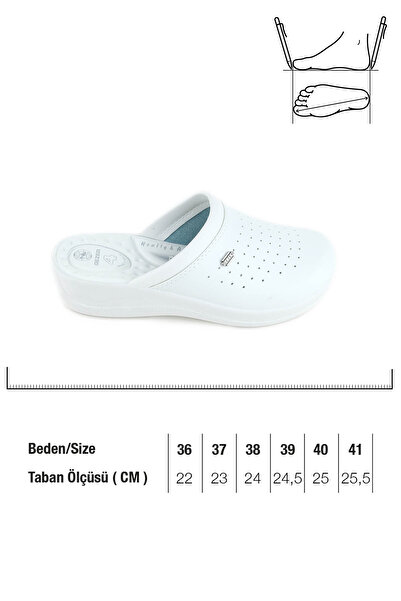 GEZER Unisex Orthopedic Anatomical Doctor Nurse Chef Slippers