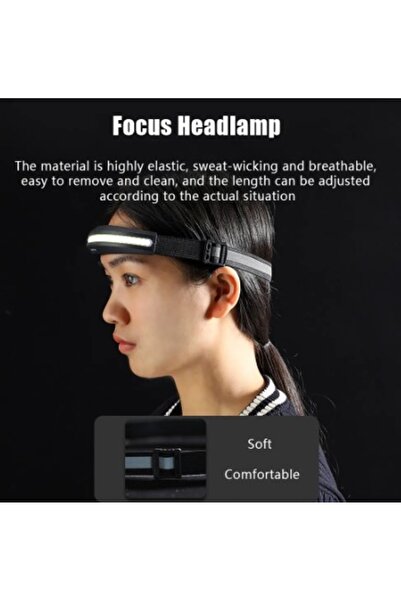 OEM Rechargeable COB LED Headlamp LX300