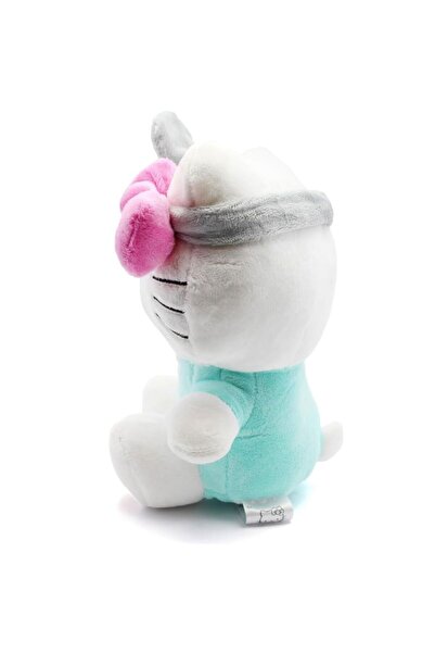Hello Kitty Plush toy, Turquoise 27cm with sticker and gift bag