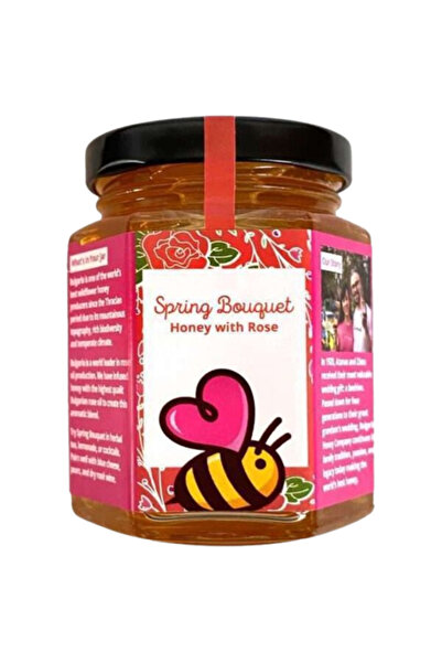 Bulgarian Honey Co. MIERE CU TRANDAFIRI, 450G