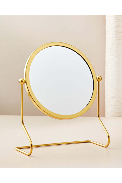 REDTAG مرآة ذهبية مستديرة