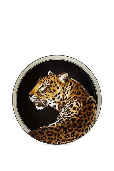 Dolce Leopar Desenli 2li Porselen Çorba Tabağı
