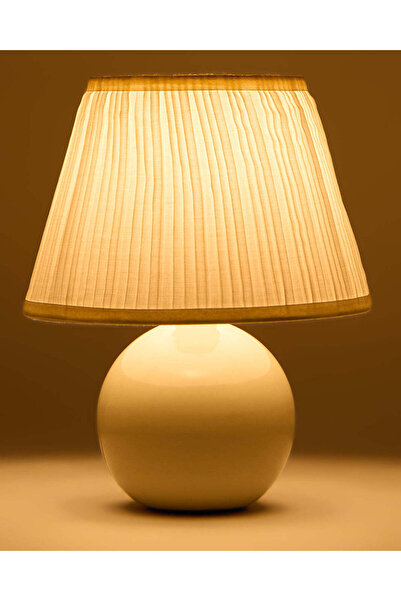 REDTAG Cream Nordic Ceramic Table Lamp