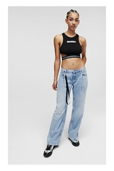 Karl Lagerfeld women's jeans, cotton, blue, size 29 US