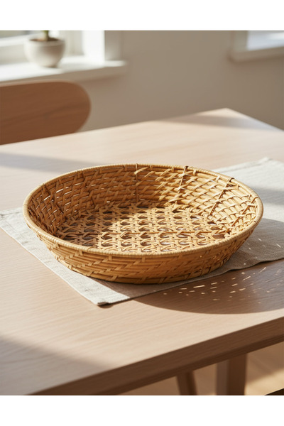REDTAG Brown Round Basket