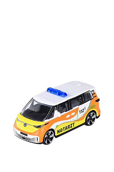 Majorette Rescue World Premium Volkswagen ID Buzz 1:64 Oyuncak Araba