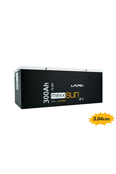 MEXXSUN Lityum Akü 12,8V 300Ah (LiFePo4) 3840Wh