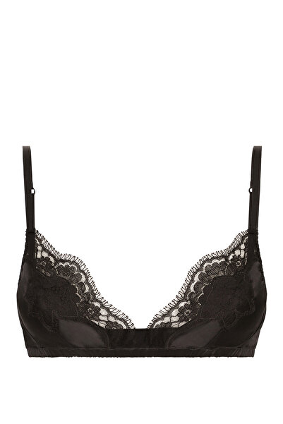 Dolce Siyah Dantelli Sütyen
