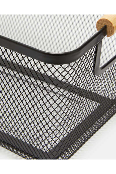 REDTAG Black Rectangle Basket