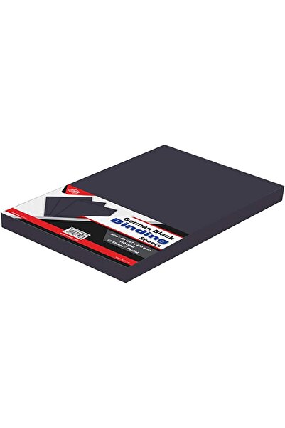 FİS German Black Binding Sheets, A3 (297x420mm), 160gsm, 50 Sheets