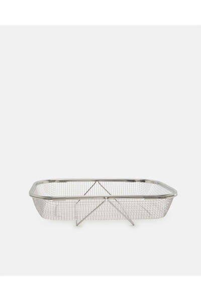 REDTAG Silver Stainless Steel Drain Basket