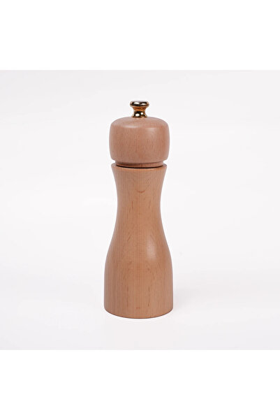 Glios Natural Wooden Salt and Pepper Hand Mill Grinder 1 Piece 15 cm