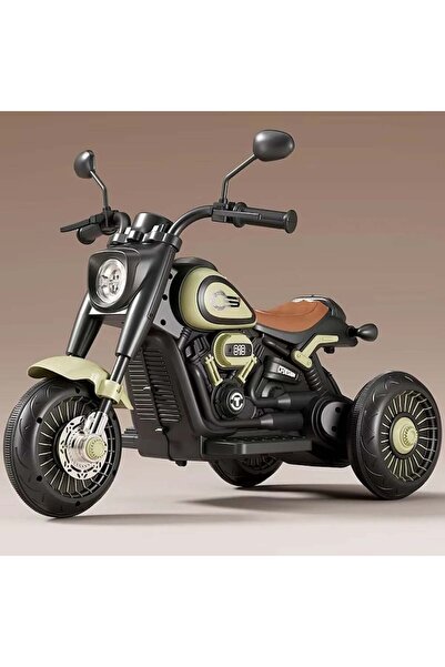 FONIX Comando Kids Electric Chopper Tricycle, 2 Motors, Bluetooth, LED