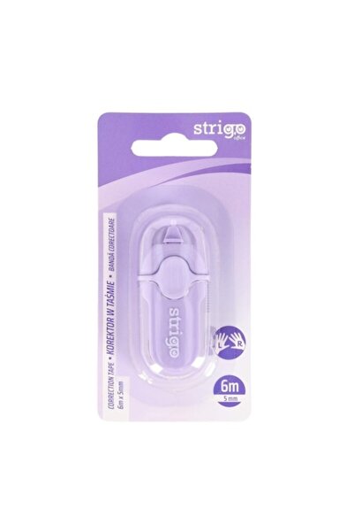 Strigo Bandă corectoare mini, 5mm x 6m, corp violet