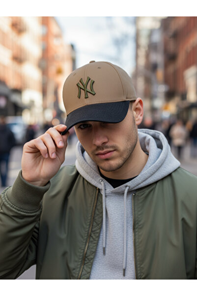 Trucker Ny Yankee Model Hat Brown Green