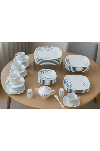 Dania ✨ Luxurious dinnerware set for 6 people – 47 pieces that add a touch of luxury to your table ✨