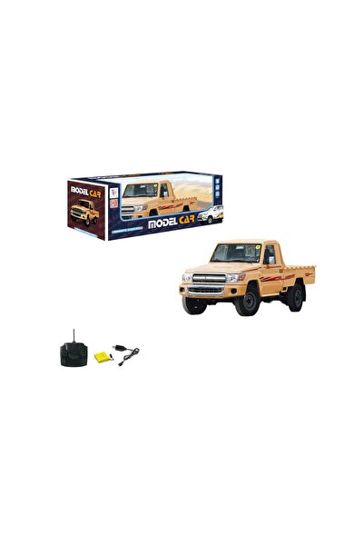 Toysea 1:12 RC Pickup Truck with Lights, Powerful Motor, USB Charging, Durable Full-Function Off-Road Toy