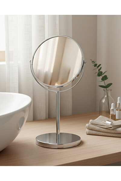 REDTAG مرآة فضية أساسية مزدوجة الجوانب