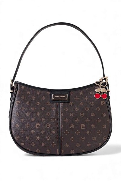 Pierre Cardin Monogram Brown Women's Handbag 05Pc25K10343-Mn