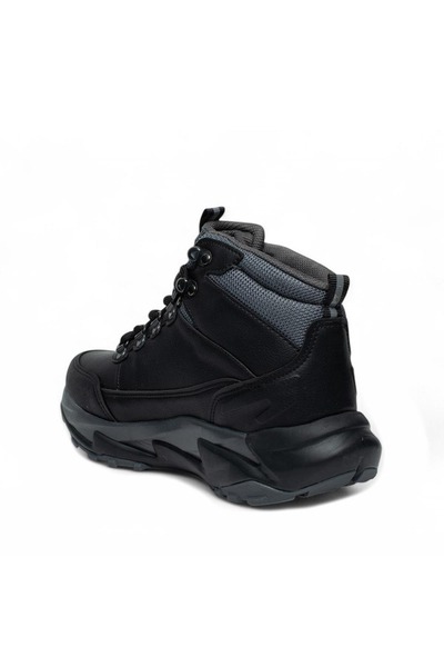 MODVALU Owndays Men's Boots 5717 Skin Denier Black Smoked