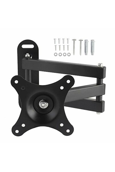 OEM Suport de perete pentru TV , extensibil , reglabil 10-26 inch , 25 - 60 cm , 25 kg , negru