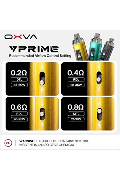 OXVA VPrime Kit - Blue Leather 60W 2600mAh