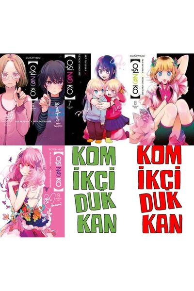 Gerekli Şeyler Yayıncılık Oşi No Ko 6-7-8-9 manga seti (4 kitap) ayraç hediyeli