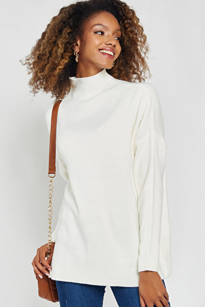 Hopoi Women's Half Fisherman Knitwear Sweater