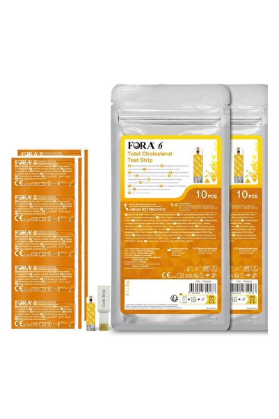 FORA 6 Duo Pack Test Strips, 20 tests, 3.0 µl, home use