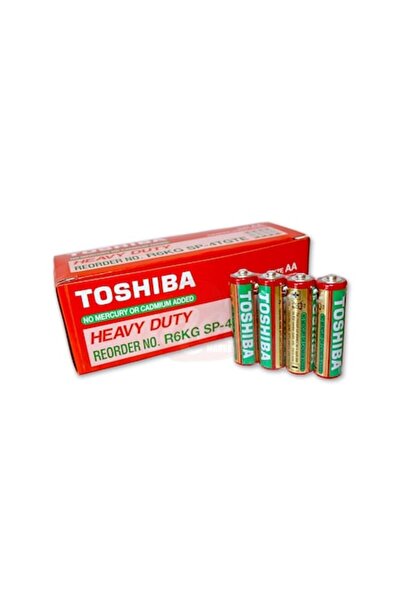 Toshiba batteries, AA, 40 pieces per box