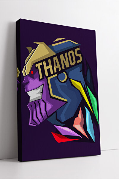 KOSS Dijital Pictură pe pânză minimalistă colorată Thanos, ilustrație modernă...