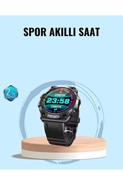 GARENTAS Spor Akıllı Saat – Nabız Ölçer, Adım Sayar ve Kalori Takip Özellikleri