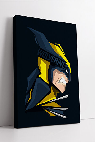 KOSS Dijital Wolverine Минималистична рисунка върху платно Тема „Остри нокти“...