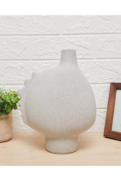 REDTAG Beige Gaia Face Vase