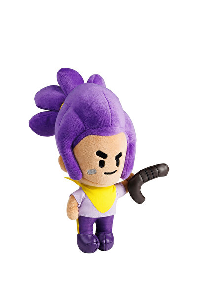 BRAWL STARS Shelly Figür Peluş Oyuncak 20 cm