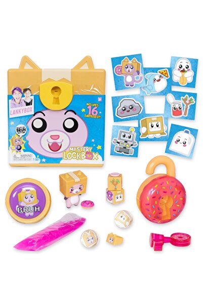 LANKYBOX صندوق قفل فوكسي الغامض القابل للتجميع (للأعمار من 3 سنوات فما فوق)