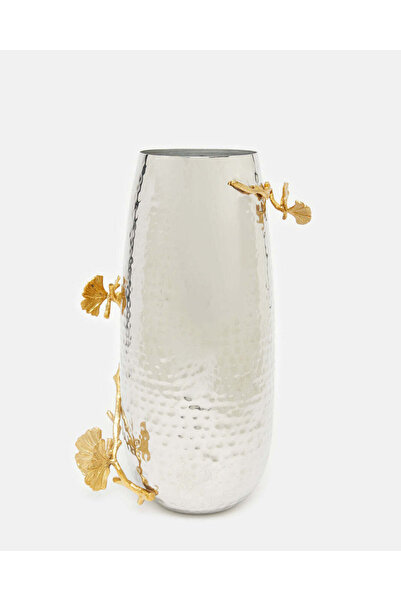 REDTAG Silver Embellished Decorative Vase
